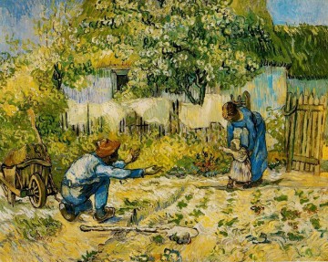Primeros pasos después de Millet Vincent van Gogh Pinturas al óleo